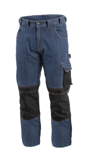 Spodnie ochronne jeans niebieskie 2XL EMS