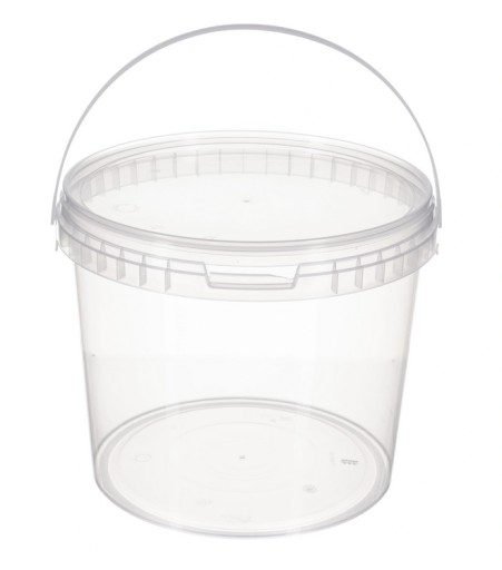 WIADRO WIADERKO PLASTIKOWE Z POKRYWKĄ 3 L ATEST