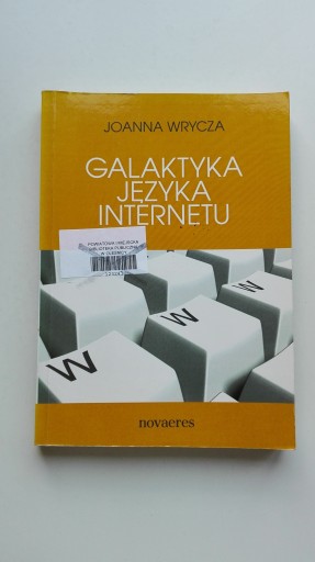 Galaktyka języka internetu Joanna Wrycza