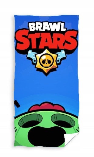 SUPERCIENKIE WŁÓKNO RĘCZNIK PLAŻOWY KĄPIELOWY PLAŻOWY 70X140 BRAWL STARS