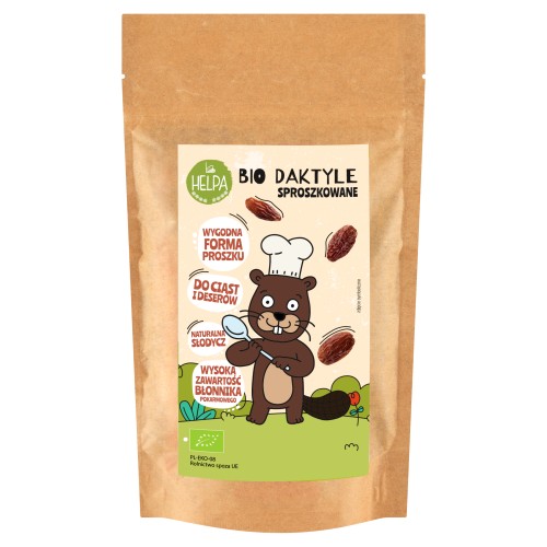 HELPA BIO DAKTYLE SPROSZKOWANE EKOLOGICZNE DODATEK DO KASZKI CIASTEK 200g