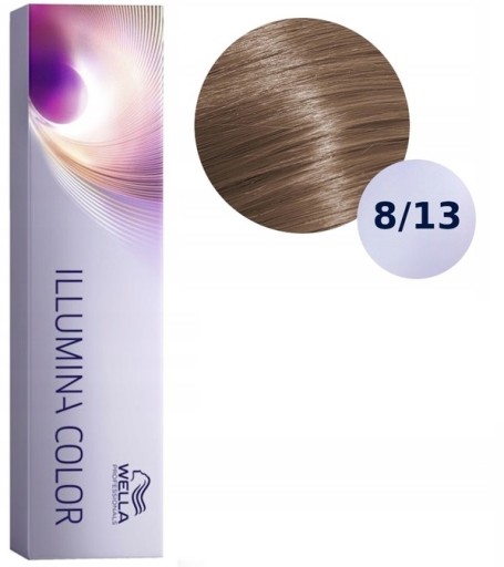 WELLA FARBA ILLUMINA COLOR 60 ml Nr 8/13