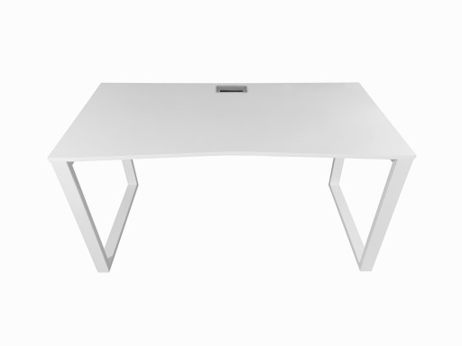 BIURKO KOMPUTEROWE, STOLIK LOFT, METALOWE NOGI,USB