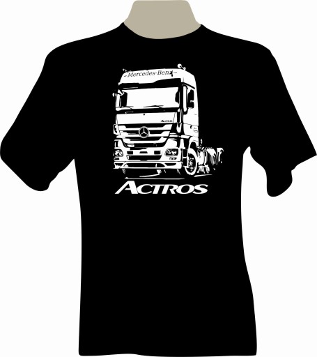 KOSZULKA T-shirt z nadrukiem mercedes ACTROS mp3