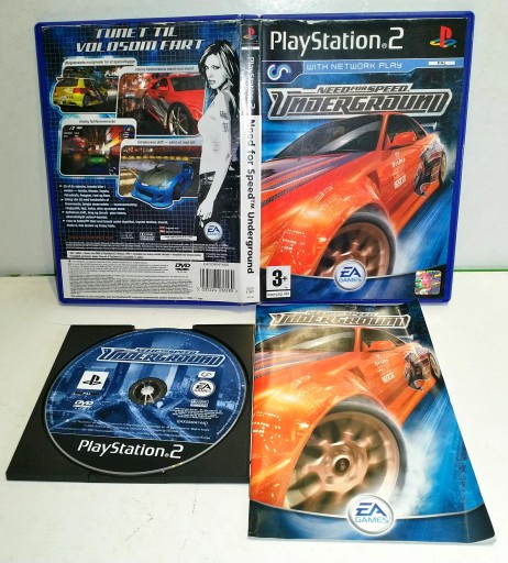 NEED FOR SPEED UNDERGROUND PS2