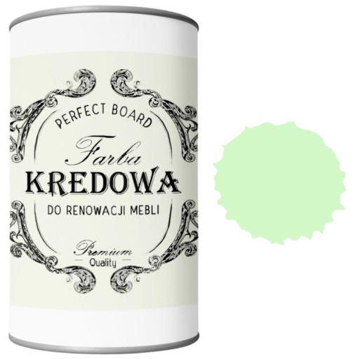 FARBA KREDOWA DO RENOWACJI MEBLI DREWNA 1 L ZIELONY AGREST