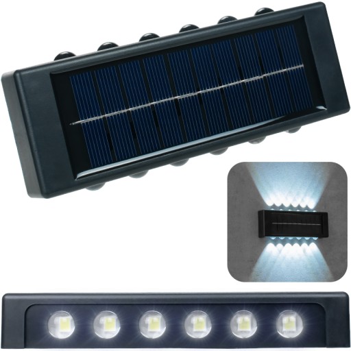 LAMPA LED SOLARNA TRYB LATO ZIMA ZIMOWA CAŁOROCZNA ZEWNĘTRZNA WODOODPORNA