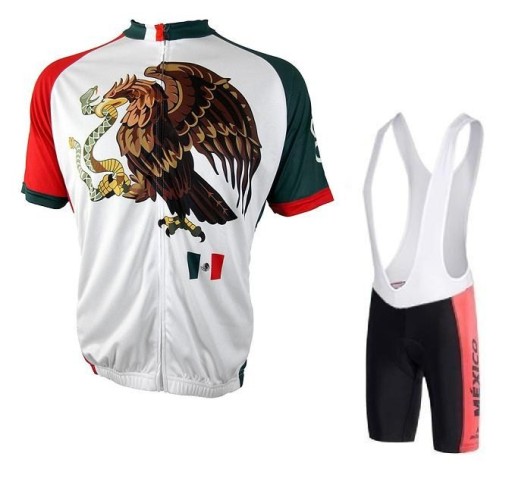 Strój kolarski strój na rower rowerowy Mexico
