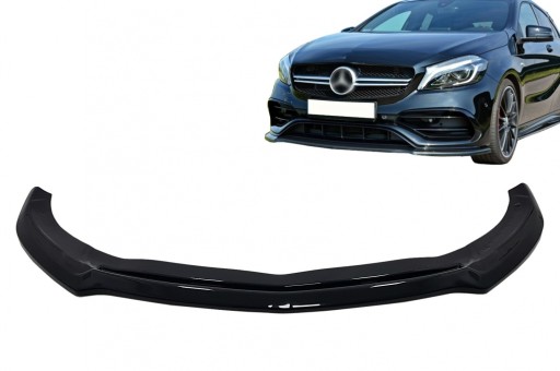 DOKŁADKA SPOILER SPLITTER MERCEDES A W176 (15-18)