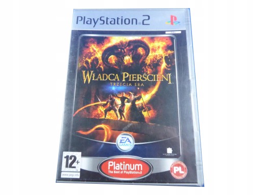 WŁADCA PIERSCIENI TRZECIA ERA płyta bdb+ komplet PL PS2