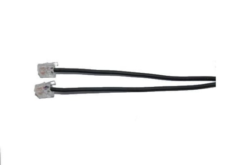 Kabel tel. wtyk 6p2c (RJ11)/wtyk 6p4c(RJ11), 12 m
