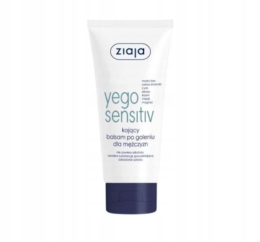 ZIAJA YEGO SENSITIV KOJĄCY BALSAM PO GOLENIU 75ML