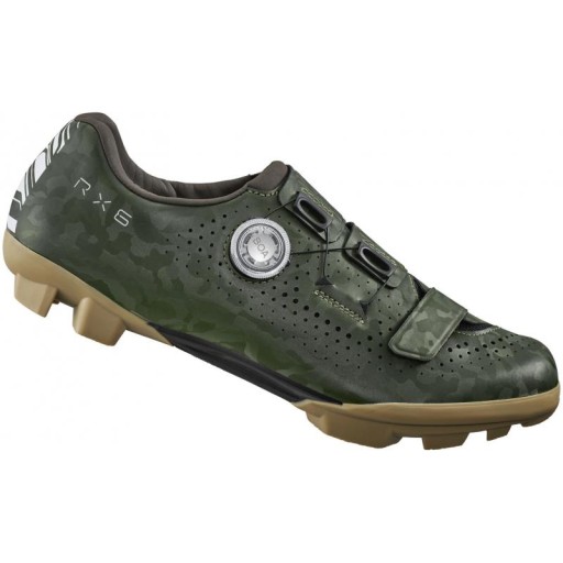 Shimano Buty rowerowe SH-RX6 męskie zielone 50