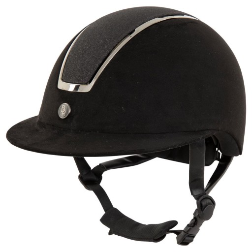 Kask regulowany BR Omega Glitter VG1 czarny