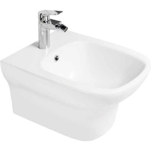 BIDET WISZĄCY BIAŁY Z PRZELEWEM OLTENS GULFOSS