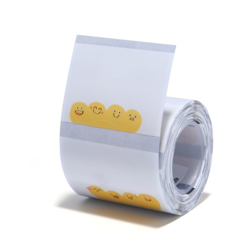 NIIMBOT Etykiety Naklejki 41x31mm OKRĄGŁE TRANSPARENT 220szt do B21/B3S/B1