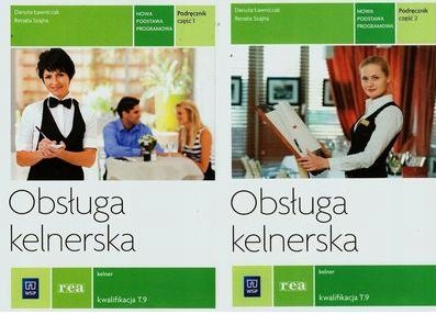 Obsługa kelnerska Podręcznik Część 1 + 2