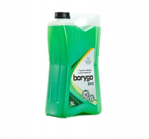BORYGO EKO płyn do chłodnic zielony -35 5L