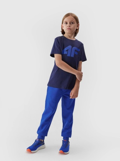 SPODNIE CHŁOPIĘCE DZIECIĘCE SPORTOWE DRESOWE 4F r. 164