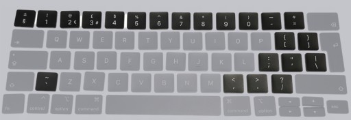 Polskie klawisze MacBook A2337 Air A2338 M1 MAX
