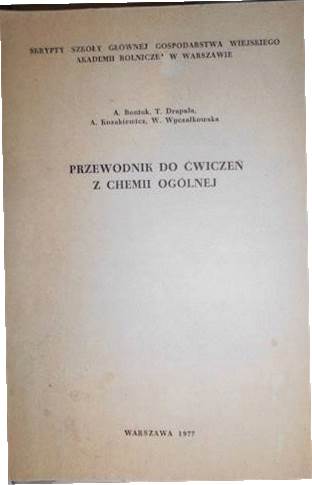 Przewodnik do ćwiczeń z chemii ogólnej - A. Boniuk