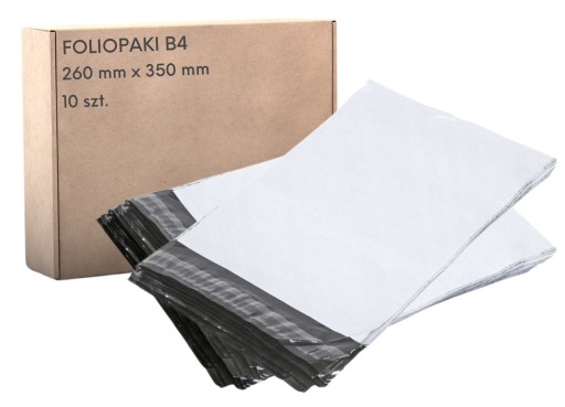 FOLIOPAK KURIERSKI B4 260x350 10 szt F03.010