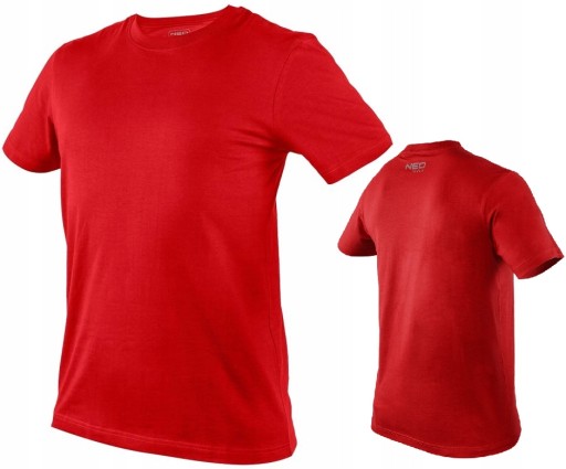 NEO TOOLS KOSZULKA T-shirt czerwony 81-648-M