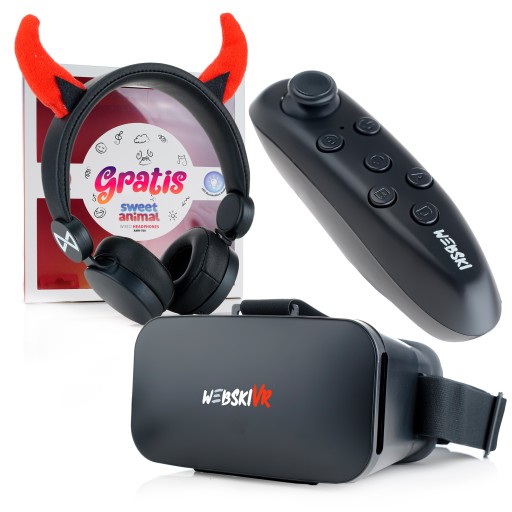 WIRTUALNA RZECZYWISTOŚĆ GOGLE 3D OKULARY VR PILOT
