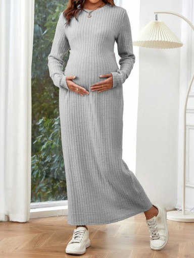 SHEIN MATERNITY SUKIENKA DZIANINOWA L 322