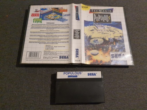Sega Master System Populous