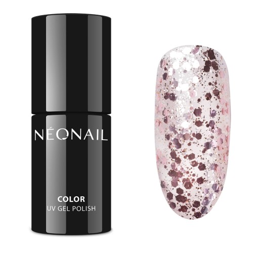 NeoNail Lakier hybrydowy Rose Confetti 7,2 ml
