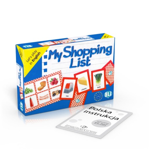Gra językowa i edukacyjna ELI - My Shopping List