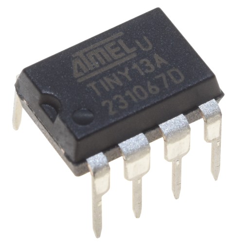 Mikrokontroler ATtiny13A-PU DIP8, 8-bit, 1KB, AVR - Nowy ATTINY13