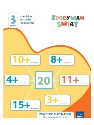 ZDOBYWAM ŚWIAT ZESZYT DO MATEMATYKI POZIOM 2 - Jus