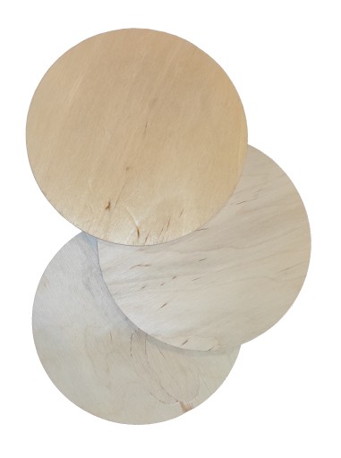 SKLEJKA KOŁO 15 CM CNC PODKŁADKA PRODUCENT
