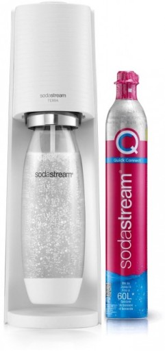 Saturator SodaStream Terra biały nabój + butelka