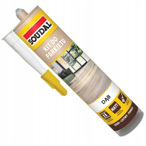 SOUDAL Kit do parkietu, drewna, uszczelniacz DĄB