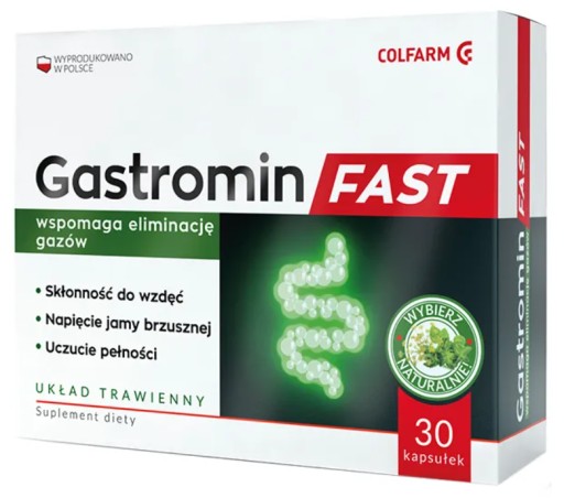 COLFARM Gastromin fast - 30 kapsułek