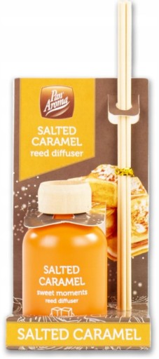 PAN AROMA PATYCZKI ZAPACHOWE SŁONY KARMEL 50ML