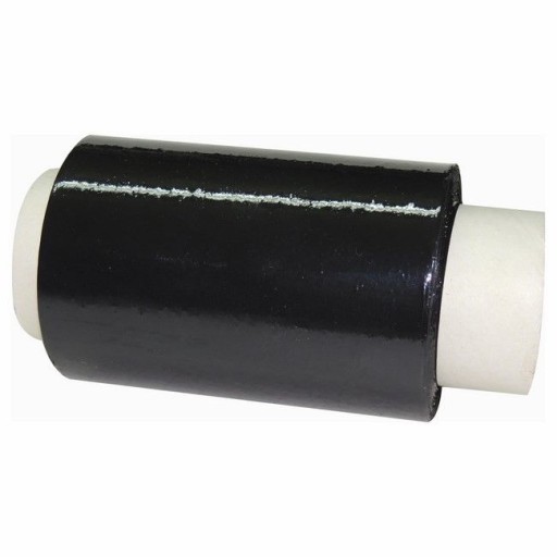Folia stretch mini rap 10 cm strecz czarna 0,25 kg