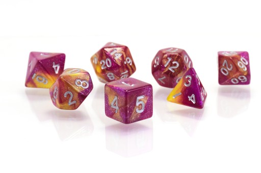 SMOCZY ODDECH ZESTAW 7 KOŚCI KOSTEK RPG