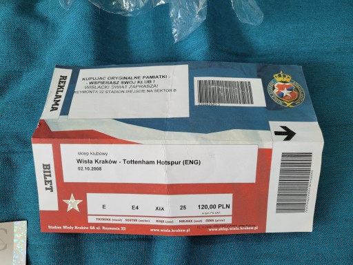 bilet Wisła Kraków - Tottenham Hotspur