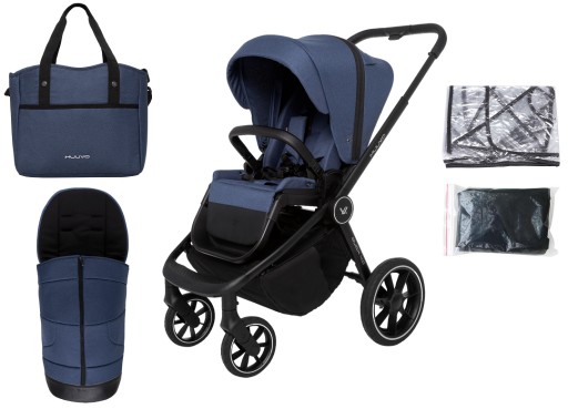 MUUVO QUICK 4.0 WÓZEK SPACEROWY SPACERÓWKA PRZÓD TYŁ DO 22KG +TORBA DODATKI