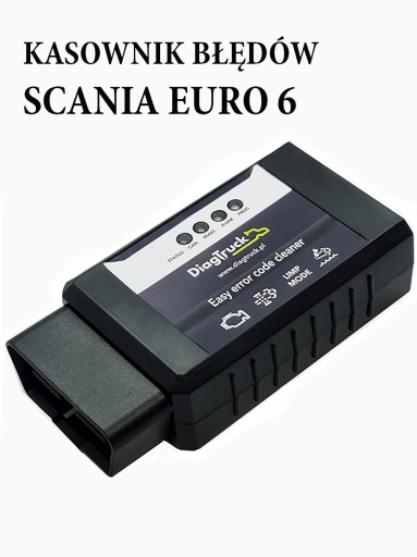 KASOWNIK BŁĘDÓW SCANIA R, P, T, G EURO 6