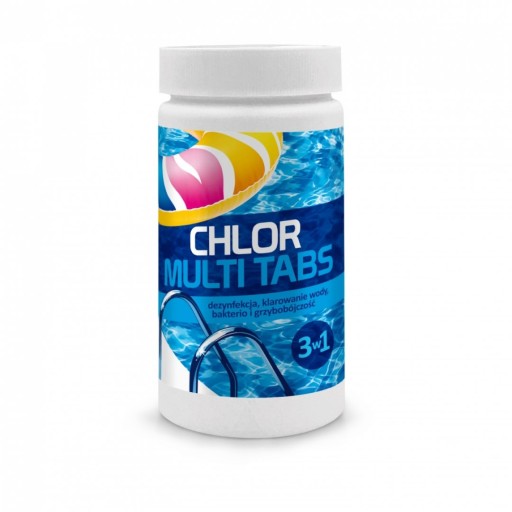 CHEMIA BASENOWA CHLOR MULTI TABS DO BASENU 3W1