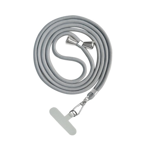Smycz do telefonu Nylon Jasnoszary