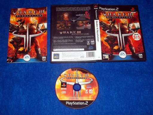 QUAKE III REVOLUTION 3 PS2 PLAYSTATION 2 IDEALNA PREMIEROWA FPS FPP