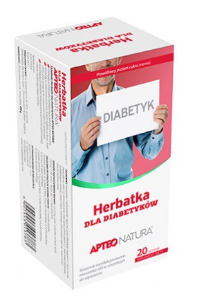 Herbatka dla diabetyków APTEO NATURA 20 saszek