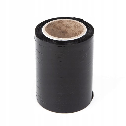 FOLIA STRETCH MINI RAP 0,21 KG 10CM CZARNA Mocna!