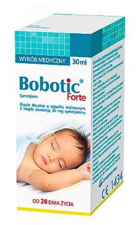 Bobotic Forte Kolki Wzdęcia Krople 30 ml
